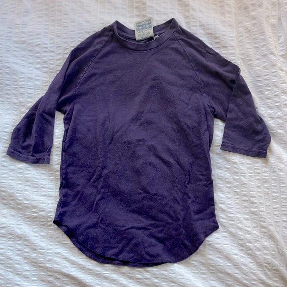 Jungmaven Tops - Jungmaven Solid 3/4 Sleeve Raglan